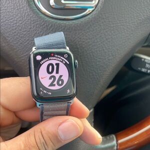 Apple Smartwatch with Gray Band